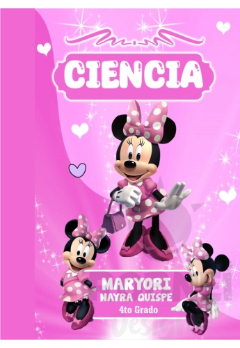 Minnie Mouse Rosado 01 Portada